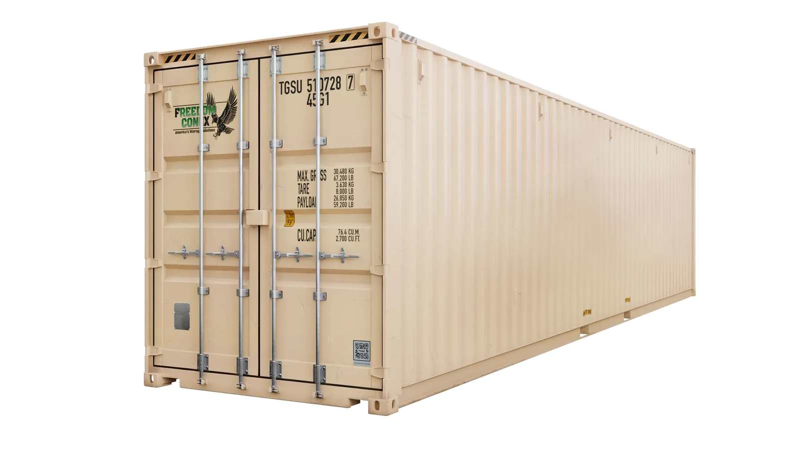 New 40ft High Cube Container