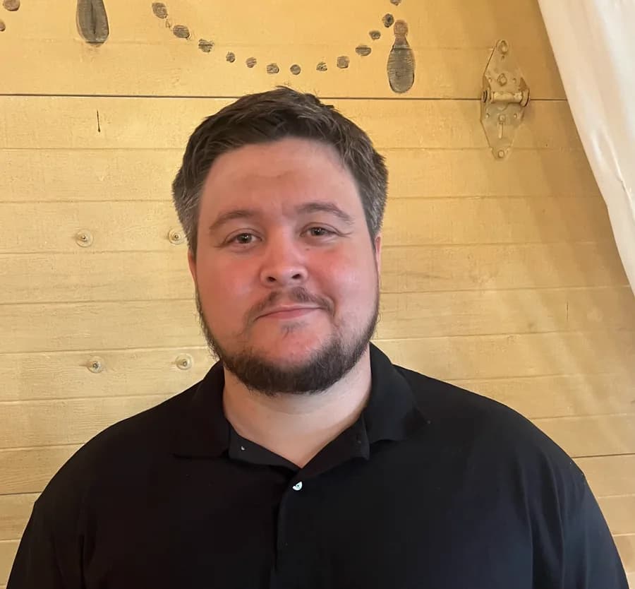 Portrait of Tim, Logistics Manager